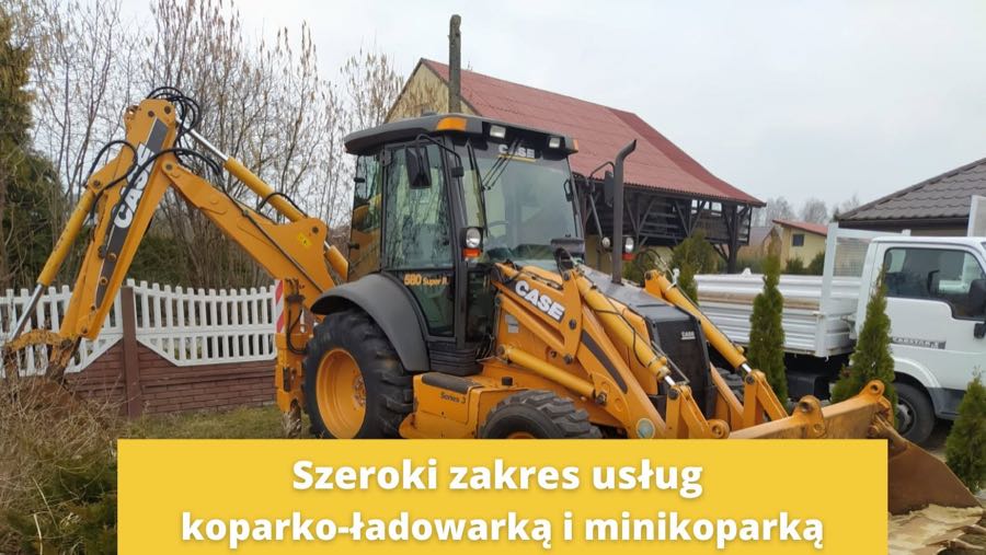 Koparko-ładowarka CASE 580 Super R